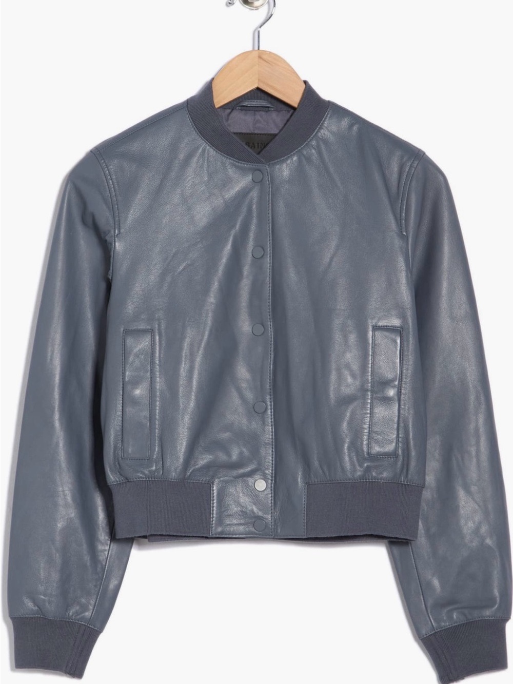 🔥NWT🔥 ALL SAINTS Riley Leather Bomber Jacket